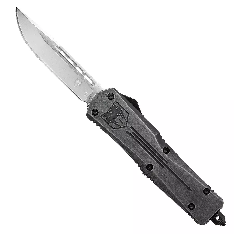 Cobratec Small FS-3 Knife - Drop Not Serrated - Stonewash