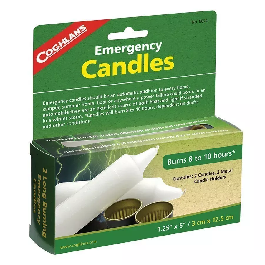 Coghlan's Emergency Candles (2 Pack)