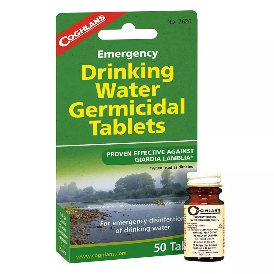 Coghlan's Emergency Drinking Water Germicidal Tablets