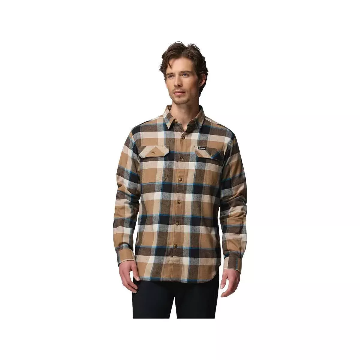 Columbia Men's Flare Gun Stretch Long Sleeve Flannel Shirt