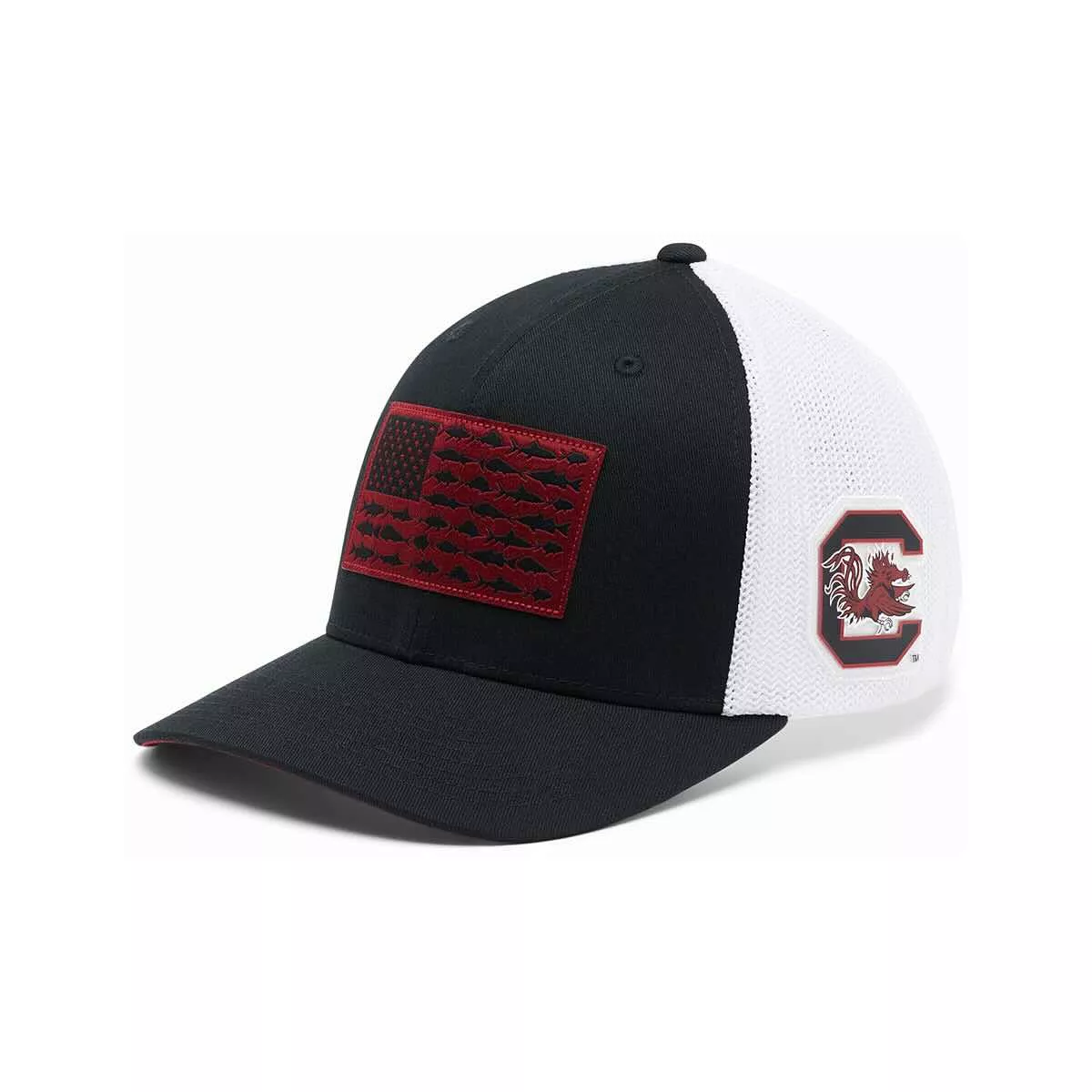 Columbia University of South Carolina PFG Mesh Fish Flag Cap
