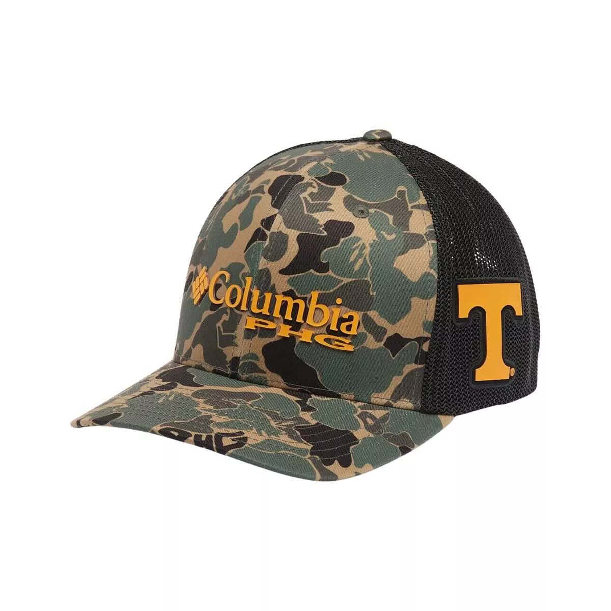 Columbia University of Tennessee PHG Mesh Camo Cap