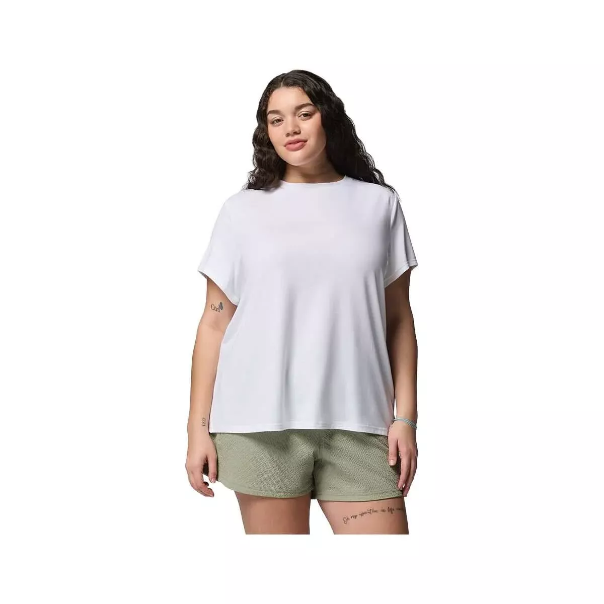 Columbia Women's CSC Soft Stretch Short Sleeve T-Shirt - Curvy