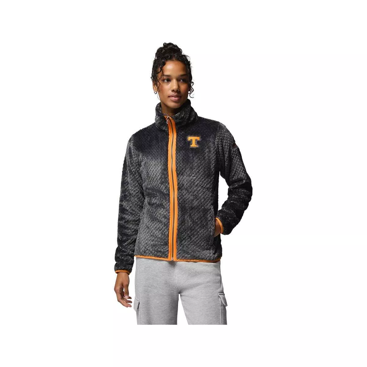 Columbia Women's University of Tennessee Collegiate Fire Side II Sherpa Full Zip Jacket