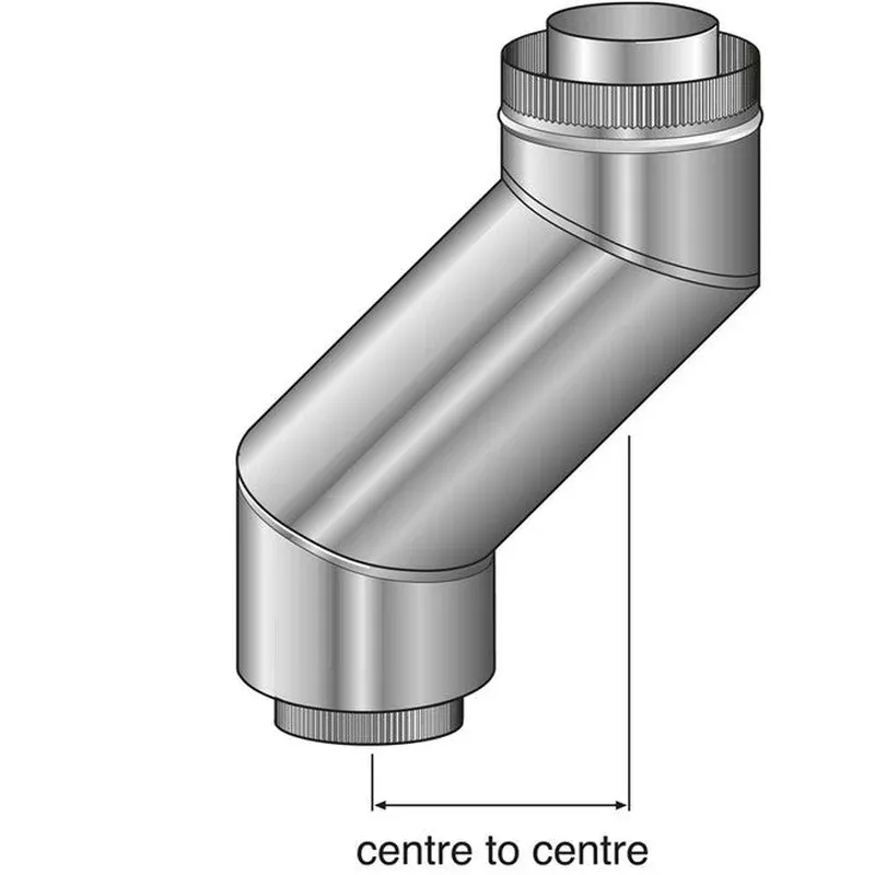 Combination offsets 45 Deg – Single Casing
