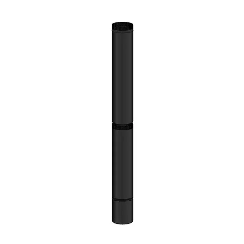Combination Outer Casing with Slip 1200 x 250 ColourSteel – Ebony