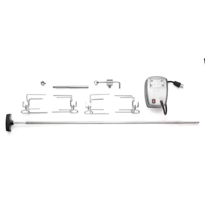 Commercial Grade Rotisserie Kit for Extra Large Grills