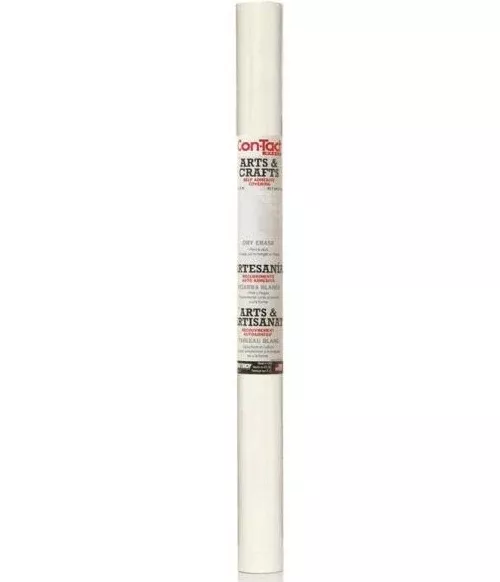 Con-Tact Brand 06F-C9042-06 Self-adhesive Multi-purpose Memo Board Liner, 18" X 6'