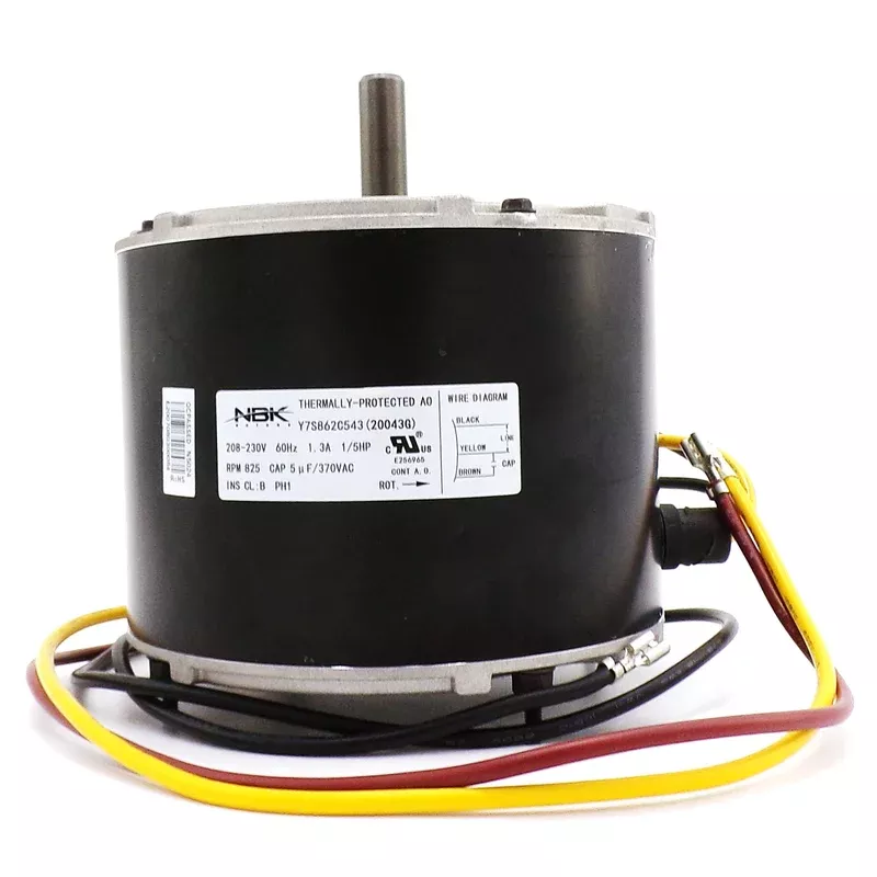 Condenser Motor 1/5 HP | 825 RPM 208-230V | NBK-20043G