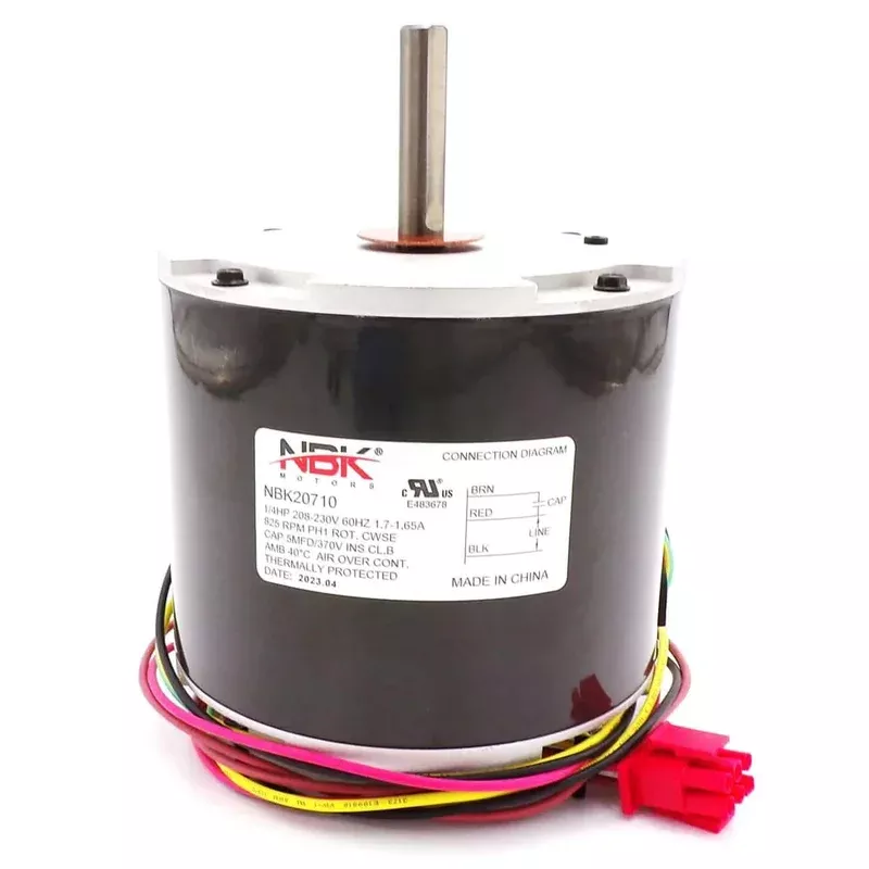 Condenser Motor 208/230V 1/4 Hp 850 Rpm