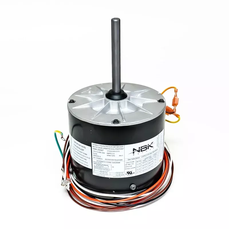 Condenser Motor 208-230V 1075 RPM 1/6-1/3 HP | NBK-20587