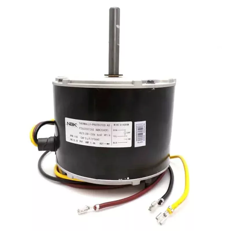Condenser Motor 3S047 1/4 HP 208/230V Replaces Genteq 3S047 NBK-20409