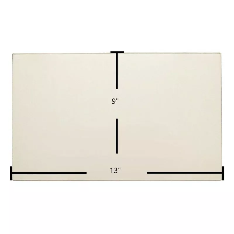 Consolidated Dutchwest Ceramic Glass Panel 13″ x 9″