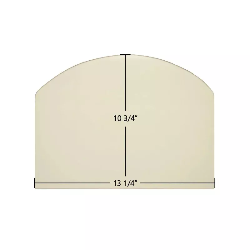 Consolidated Dutchwest Small #2477 Non-Cat Archtop Ceramic Glass Panel 13 1/4″ x 10 3/4″ (Part #3000-2156)