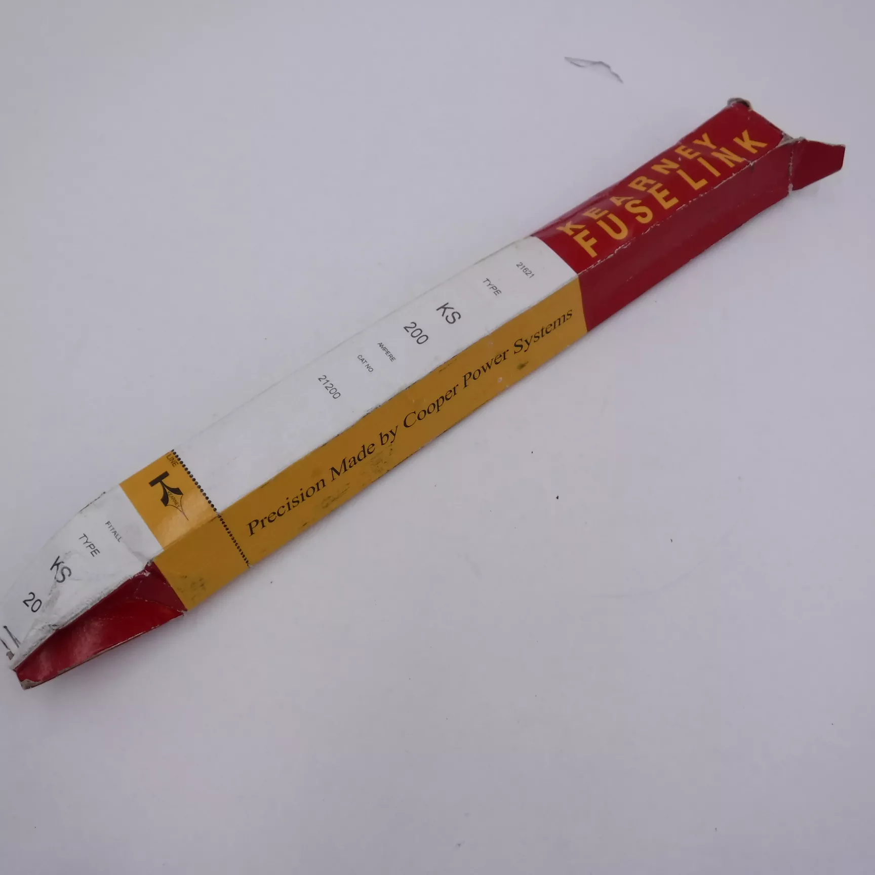 Cooper Power Systems Kearney Fuse Link Type KS 200 Amp Cat # 21200