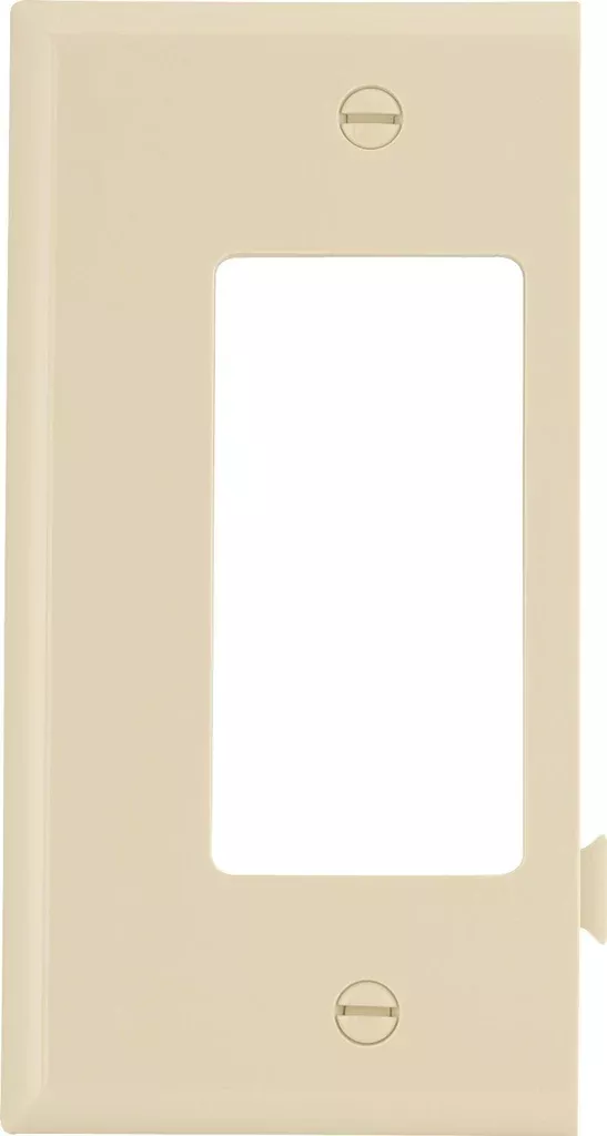 Cooper Wiring STE26V Snap-Tog Decorator End Plate, Ivory