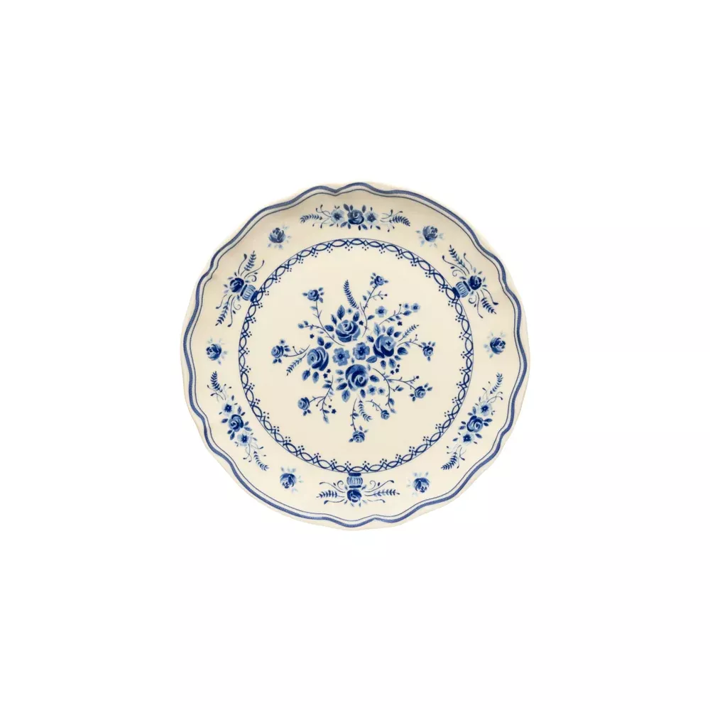 Costa Nova - Vila Salad Plate, Beige & Blue