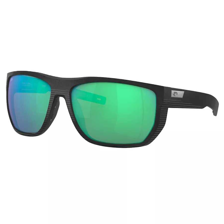 Costa Santiago Sunglasses - Net Black - Green Mirror 580G
