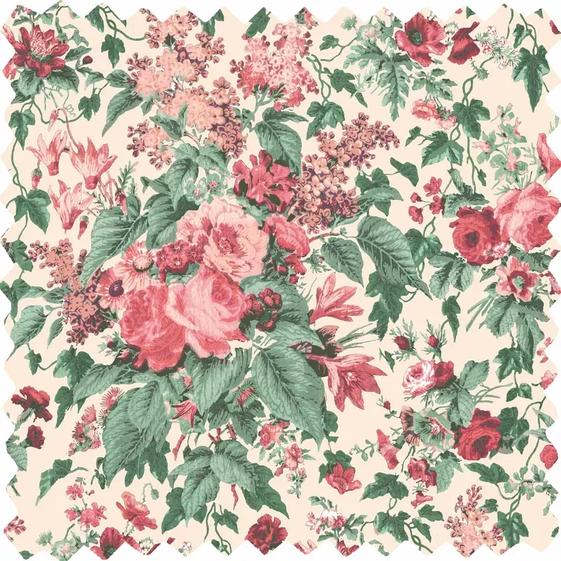 Cottagecore Oatmeal Linen Fabric