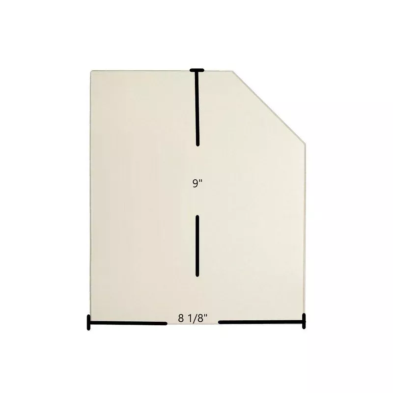 Country Comfort Model 300 Replacement Glass 8 1/8″ x 9″ with Cut Corner (Part #7CCDDG)