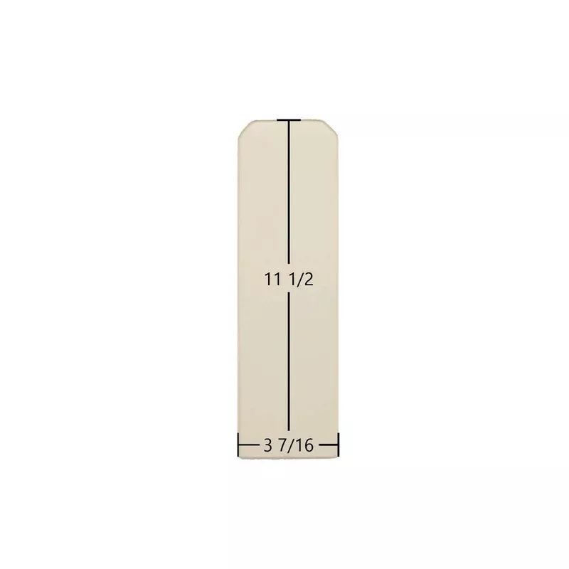 Country Flame BBF Crossfire Ovation Harvester O2 OV2CBF Side Glass 3 7/16″ x 11 1/2″ (Part #7P054CF)
