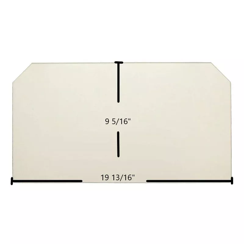 Country Performer C210 / CA210 Ceramic Glass Panel 19 13/16″ x 9 5/16″ (Part #H3013 / H3015)