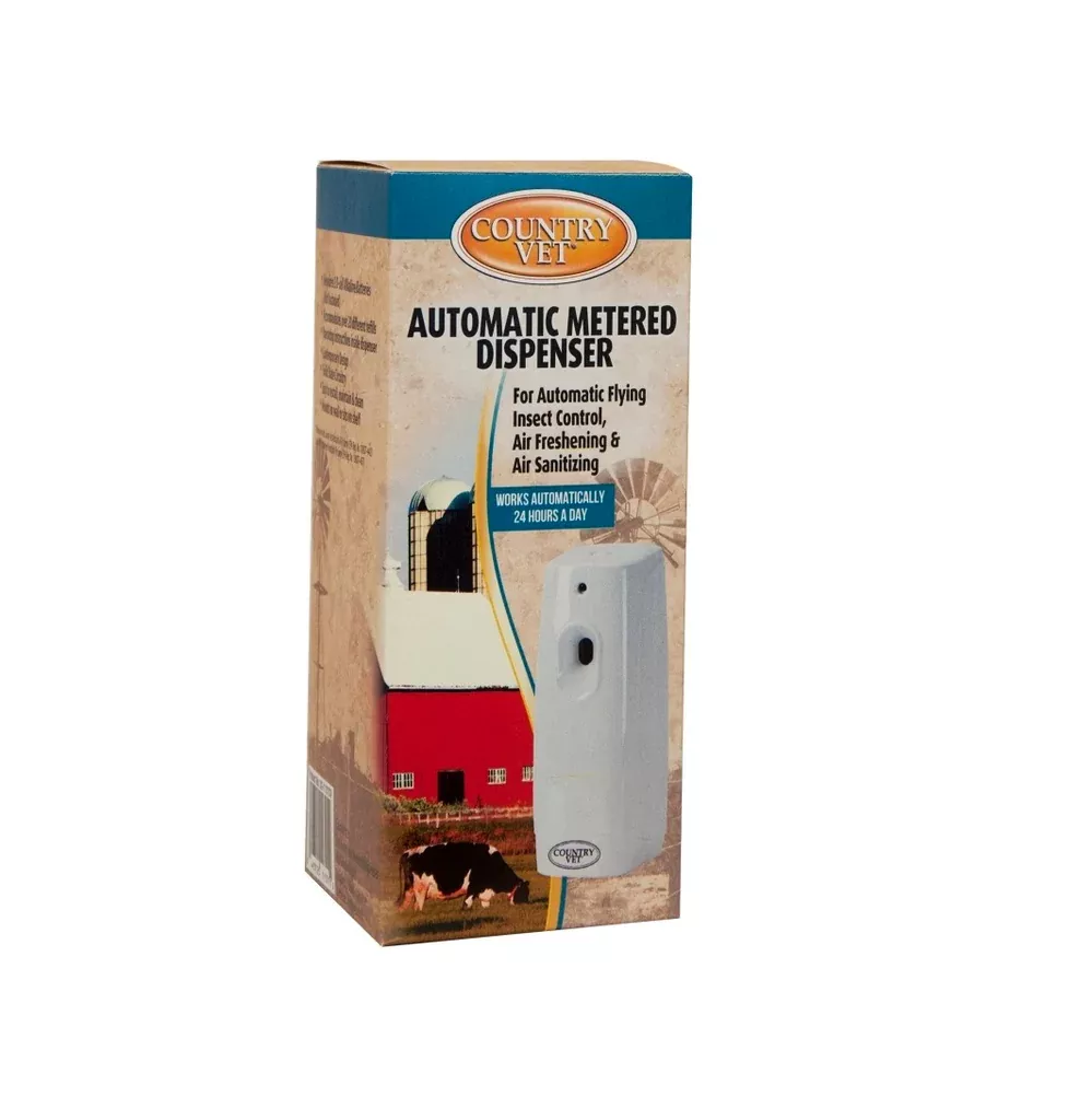 Country Vet 321131CVA Automatic Metered Dispenser, Beige