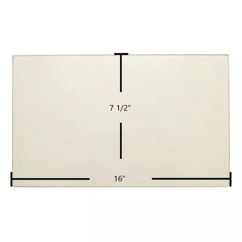 Craft 4830 Ceramic Glass Panel 16″ x 7 1/2″ (Part #7C4830)