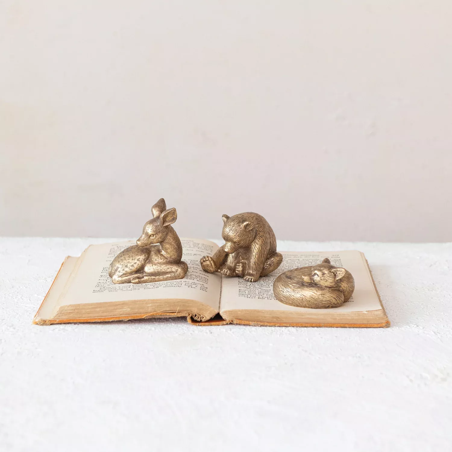 Creative Co-op - Antique Gold Critter Sitter