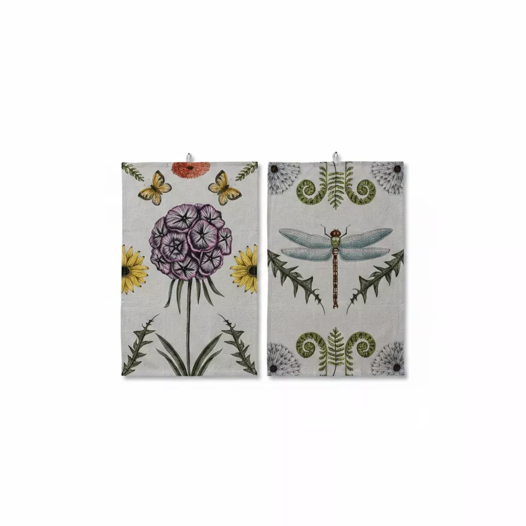 Creative Co-op - Botanical Tea Towel