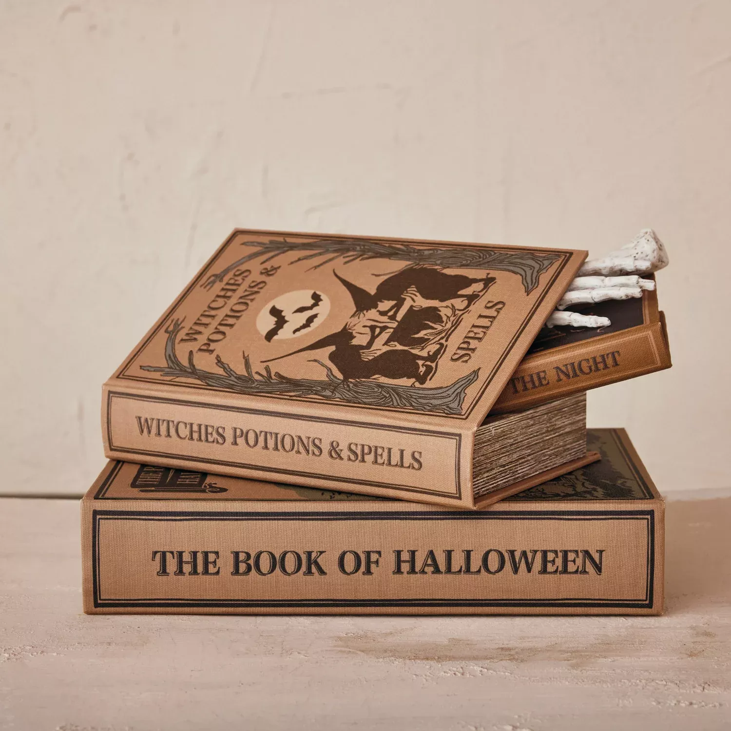 Creative Co-op - Halloween Book Storage Boxes