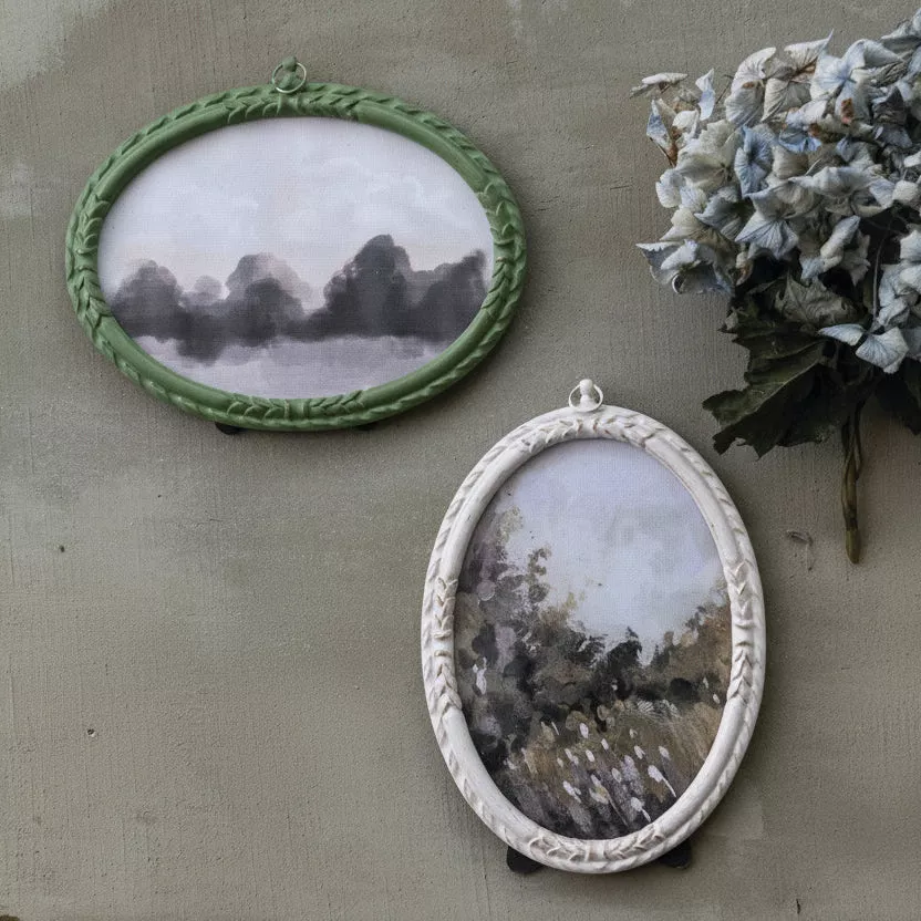 Creative Co-op - Pewter Frame Wall Decor