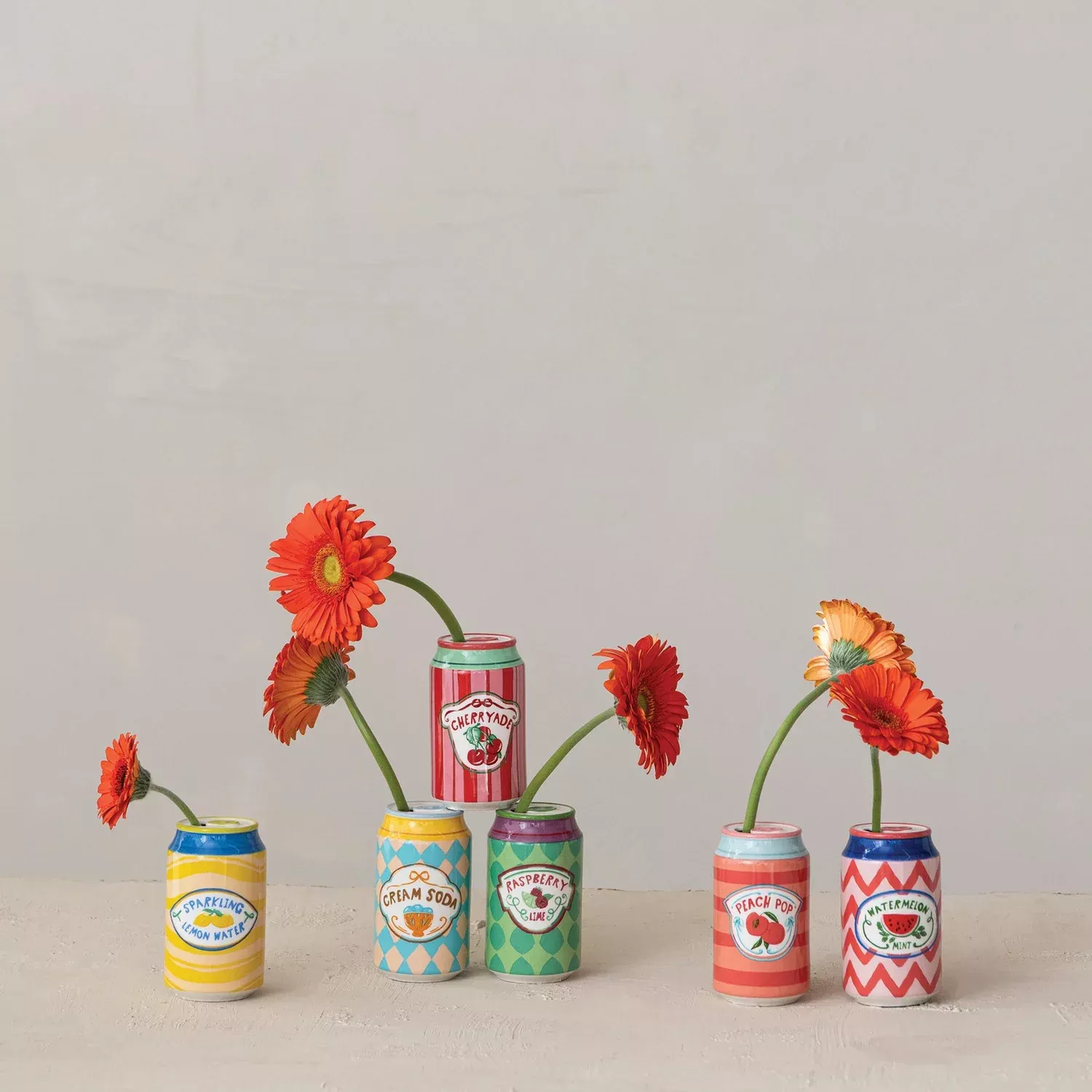 Creative Co-op - Soda Can Shaped Vase