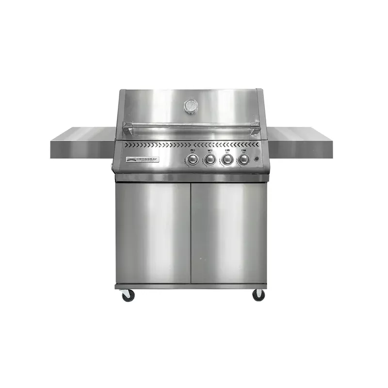 Crossray TCX4PL SS Xplor TROLLEY BBQ