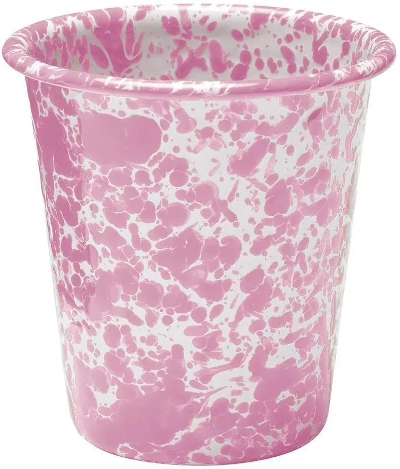 Crow Canyon D03PKM Short Tumbler, 10 Oz, Pink Marble