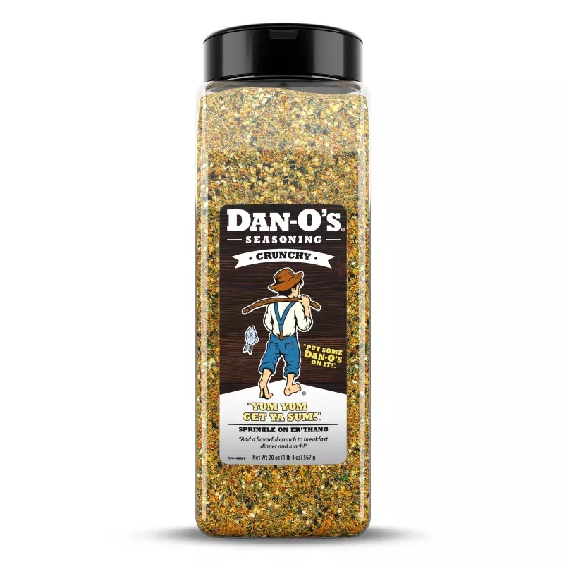 Dan-O’s Crunchy Seasoning – Large Bottle