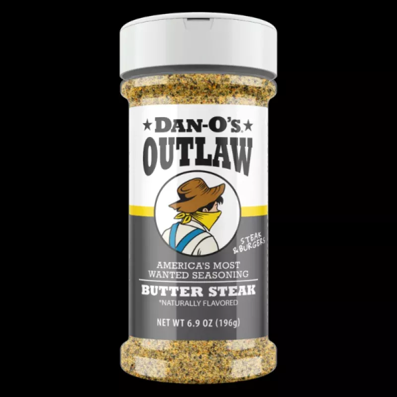 Dan-O’s Outlaw Butter Steak – Med Bottle 6.9oz