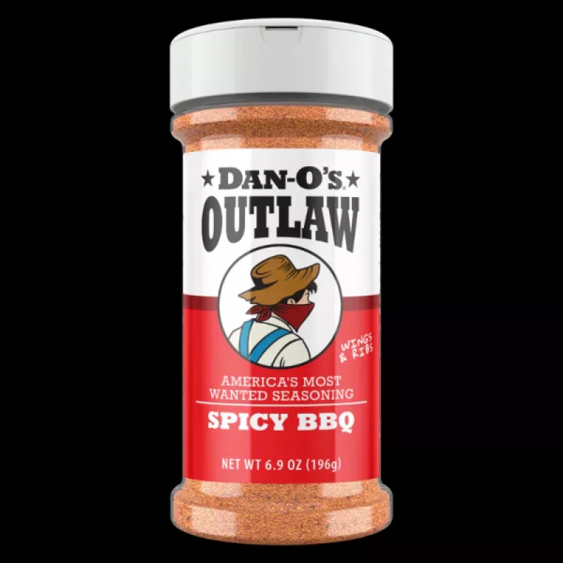 Dan-O’s Outlaw Spicy Bbq – Med Bottle 6.9oz