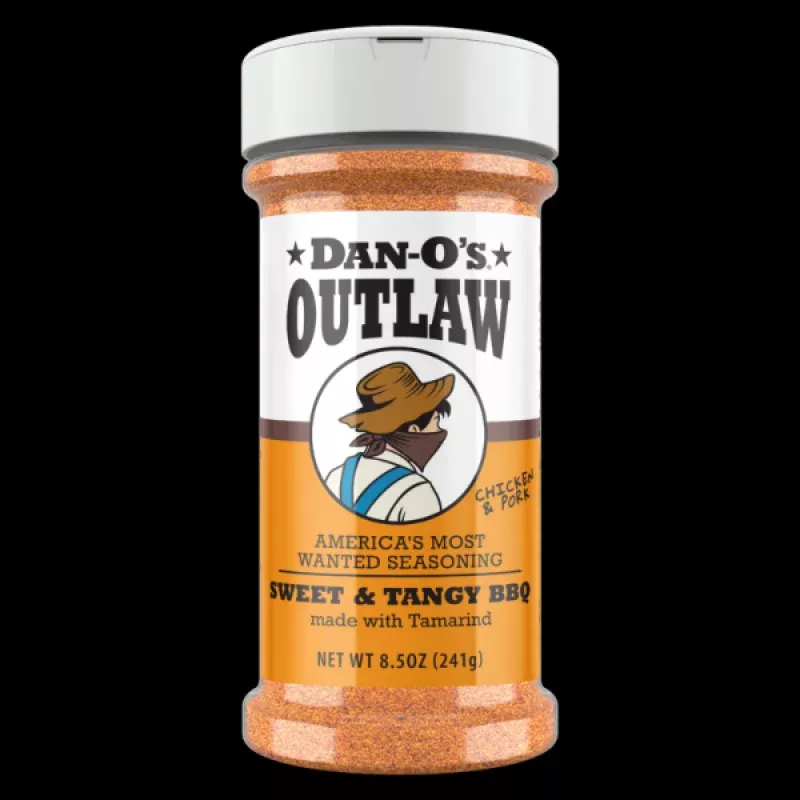 Dan-O’s Outlaw Sweet & Tangy – Med Bottle 8.5oz