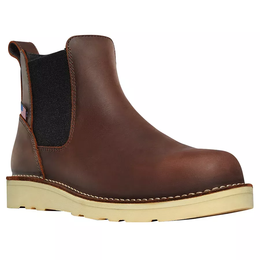 Danner Men's Bull Run Chelsea 6" Work Boots