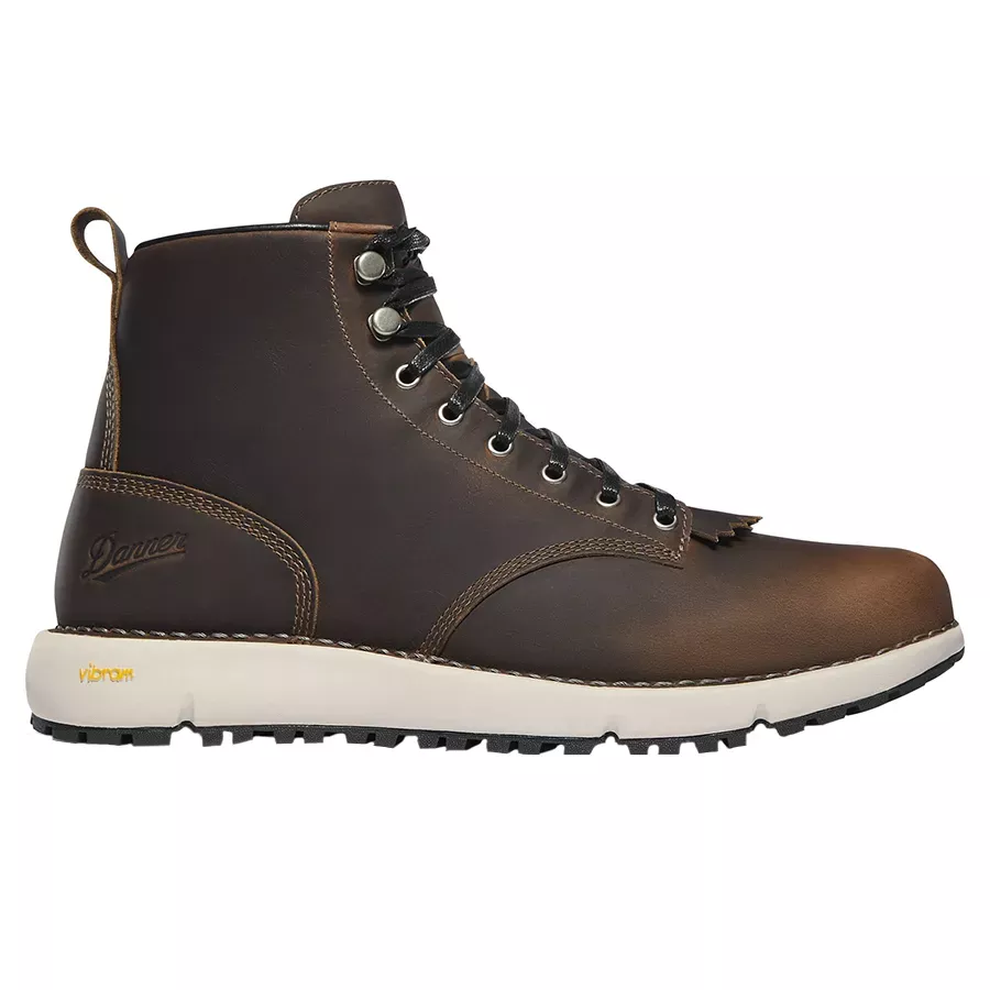 Danner Men's Logger 917 6" Lightweight Lace Up Boots - Chocolate Chip
