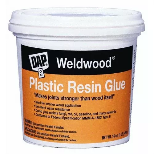 Dap 00203 Weldwood Plastic Resin Glue, 1 lbs