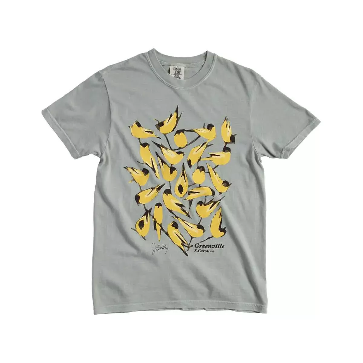 Dapper Ink Greenville Goldfinches Short Sleeve T-Shirt