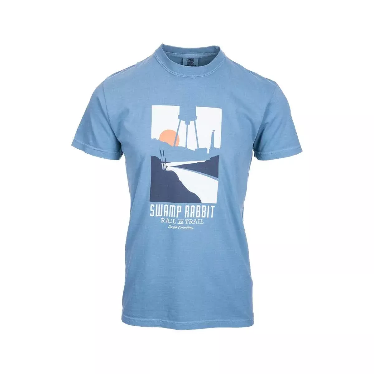 Dapper Ink Swamp Rabbit Rail to Trail Greenville Short Sleeve Shirt