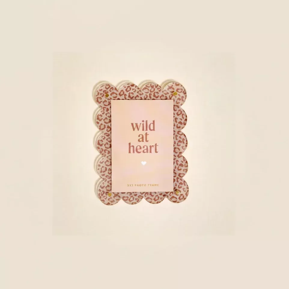 The Darling Effect - Mini Acrylic Picture Frame Magnet, Born Wild