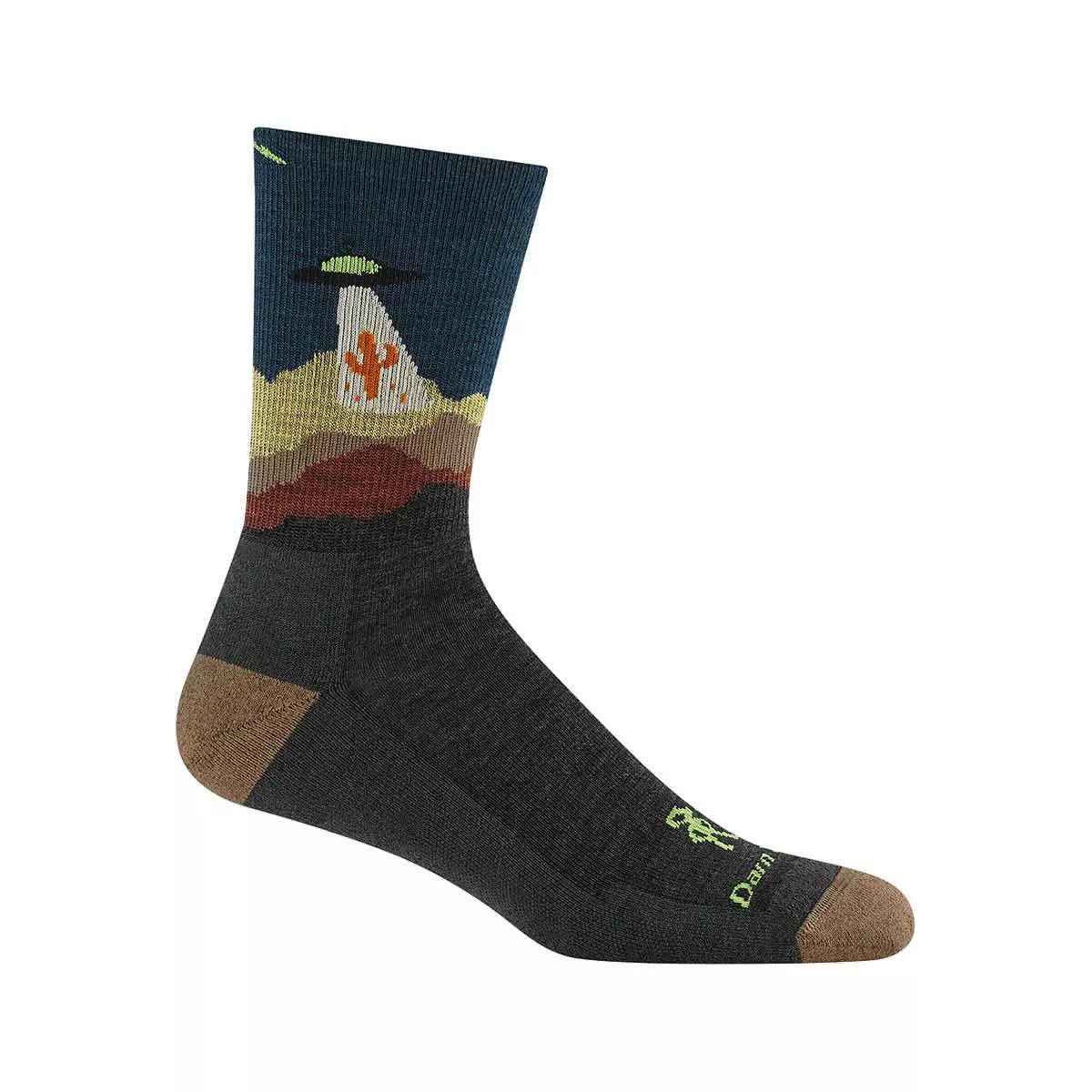 Darn Tough Men's Spaced Out Micro Crew Lightweight Hiking Socks