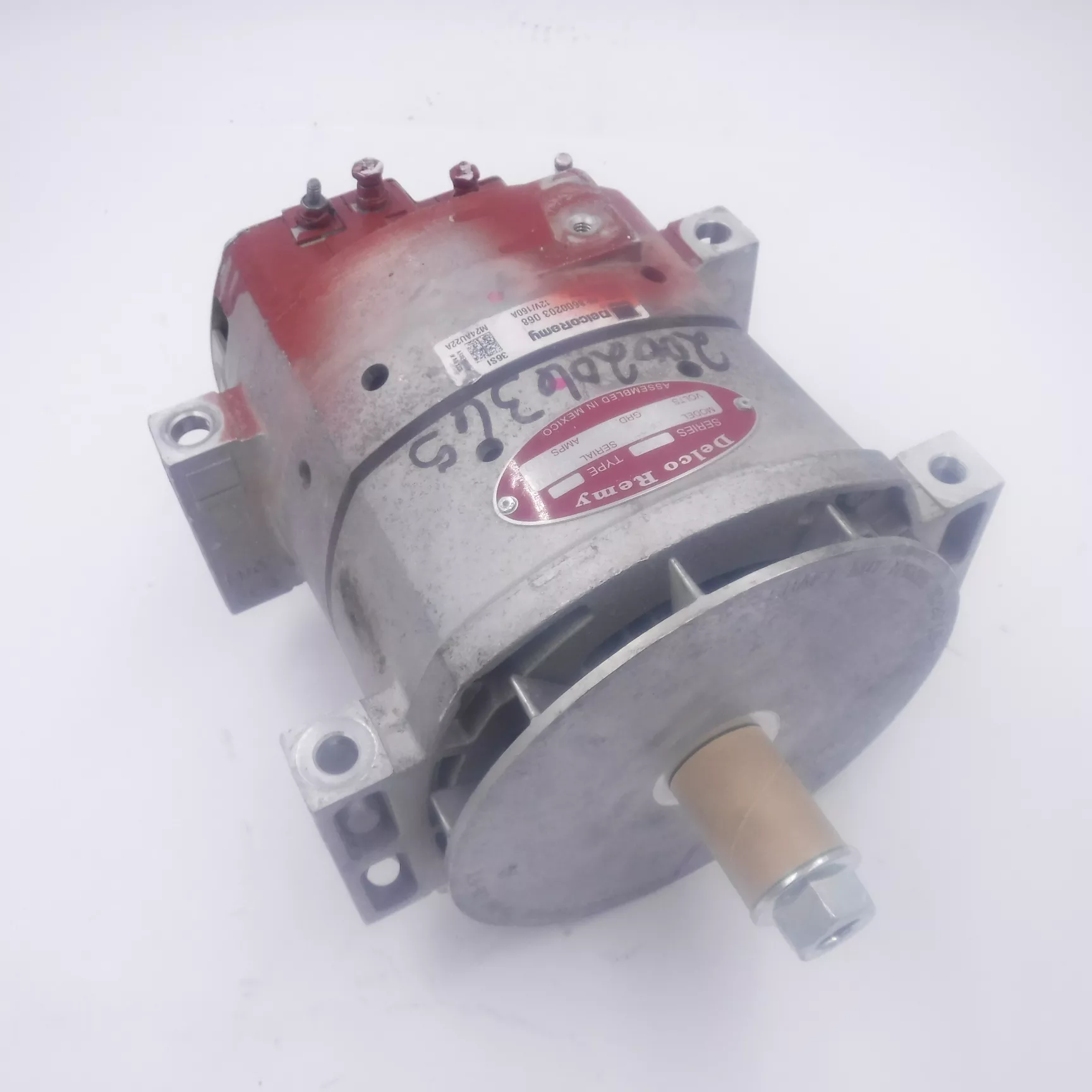 Delco Remy Alternator MX13 8600203 12V 160A 36SI 8600779