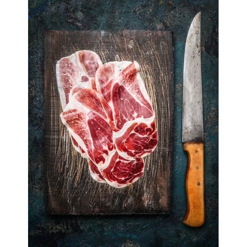 DeRaza Ibrico – Jamon de Cebo Ibrico 50% – ca. 100 gram