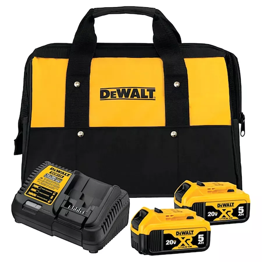DeWalt 20V MAX Lithium-Ion 5.0Ah Starter Kit
