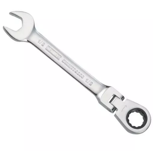 DeWalt DWMT75200OSP SAE Flex Head Combination Ratchet Wrench, 1/2"